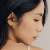 Teardrop Hoops