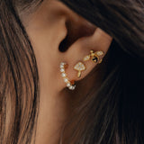 Pearl Hoops